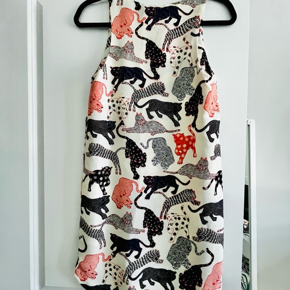 H&M cat pattern shift dress - Picture 2 of 4